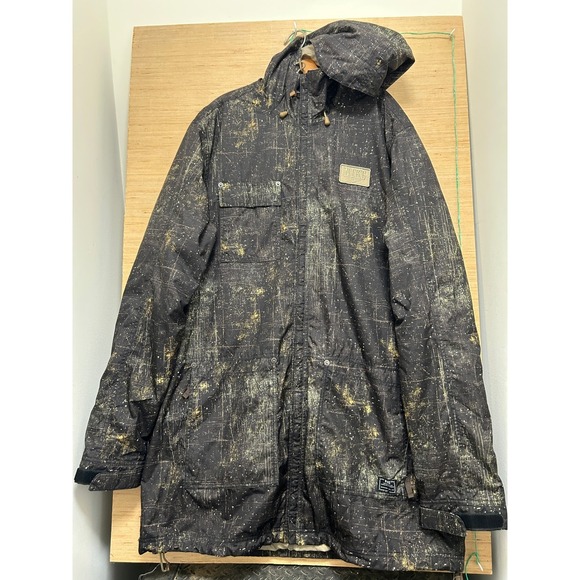 Nike Waterproof Breathable Jacket 3XLT Tall All Over Graphic Print